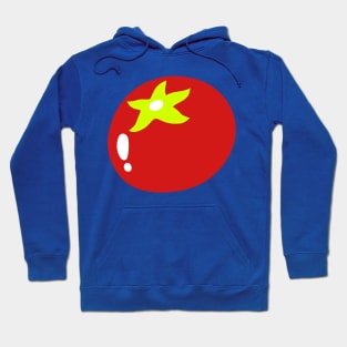 Red Tomato Emoticon Hoodie